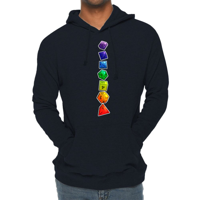 Align Your Dice Lightweight Hoodie | Artistshot