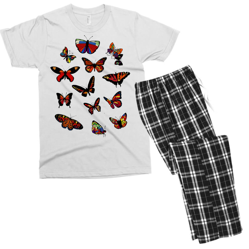 Butterflies Model. Men's T-shirt Pajama Set | Artistshot