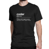 Coder Definition Classic T-shirt | Artistshot