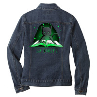 Copy Of Flying Leaf Ladies Denim Jacket | Artistshot