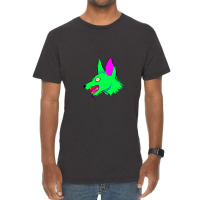 Neon Rabid Zombie Dog Vintage T-shirt | Artistshot