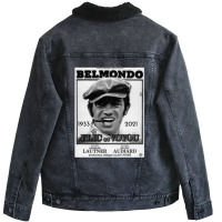 Jean Paul Belmondo Unisex Sherpa-lined Denim Jacket | Artistshot