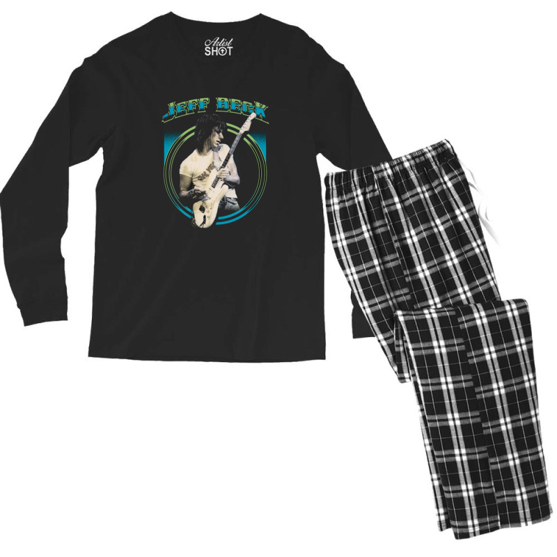 Jeff Beck 3 Men's Long Sleeve Pajama Set | Artistshot