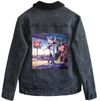 Jeff Beck Jeff Becks Guitar Shop Unisex Sherpa-lined Denim Jacket | Artistshot