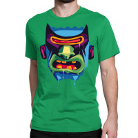 80s Retro Halloween Zombie Cyclops Scary Monster C Classic T-shirt | Artistshot