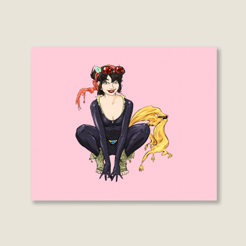 Le Chat Gitane Landscape Canvas Print | Artistshot