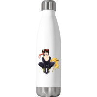 Le Chat Gitane Stainless Steel Water Bottle | Artistshot