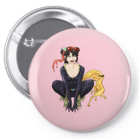 Le Chat Gitane Pin-back Button | Artistshot