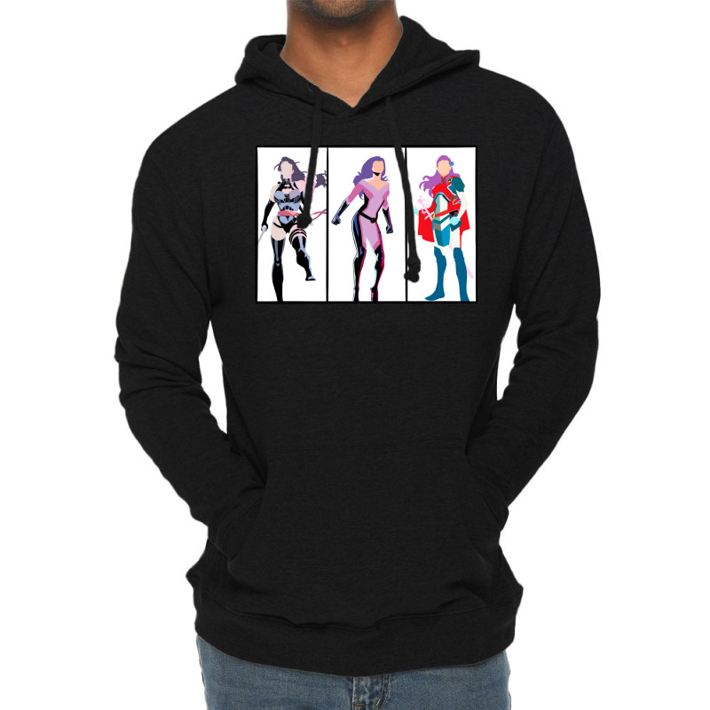 Betsy Braddock Through The Years Lightweight Hoodie by moalimbano3 | Artistshot