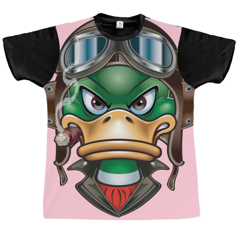 The Smoked Duck Is Angry Graphic T-shirt by hridoyhalbex | Artistshot