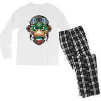 The Smoked Duck Is Angry Men's Long Sleeve Pajama Set | Artistshot