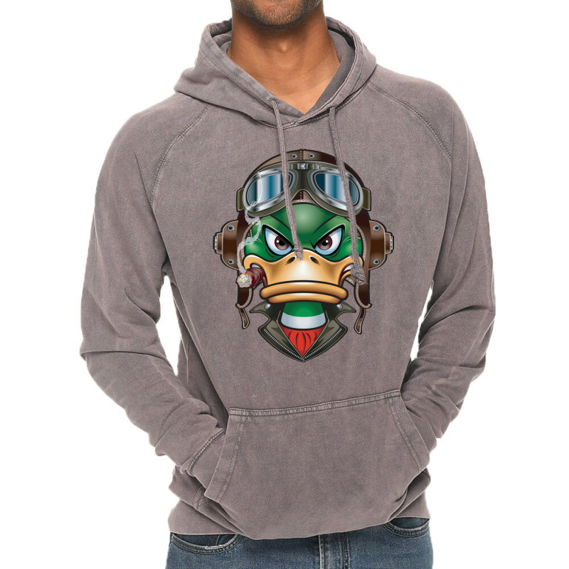 The Smoked Duck Is Angry Vintage Hoodie by hridoyhalbex | Artistshot