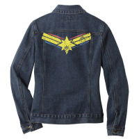 Un Infinity Captain Ladies Denim Jacket | Artistshot