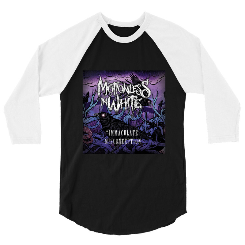 Motionless In White Immaculate Misconception 3/4 Sleeve Shirt by DAVIDJOHNSANDISON | Artistshot