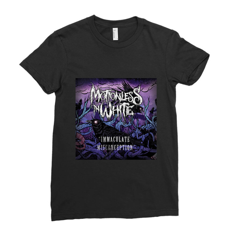 Motionless In White Immaculate Misconception Ladies Fitted T-Shirt by DAVIDJOHNSANDISON | Artistshot