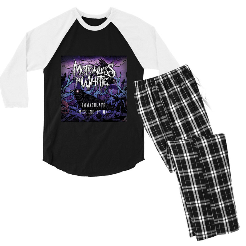 Motionless In White Immaculate Misconception Men's 3/4 Sleeve Pajama Set by DAVIDJOHNSANDISON | Artistshot