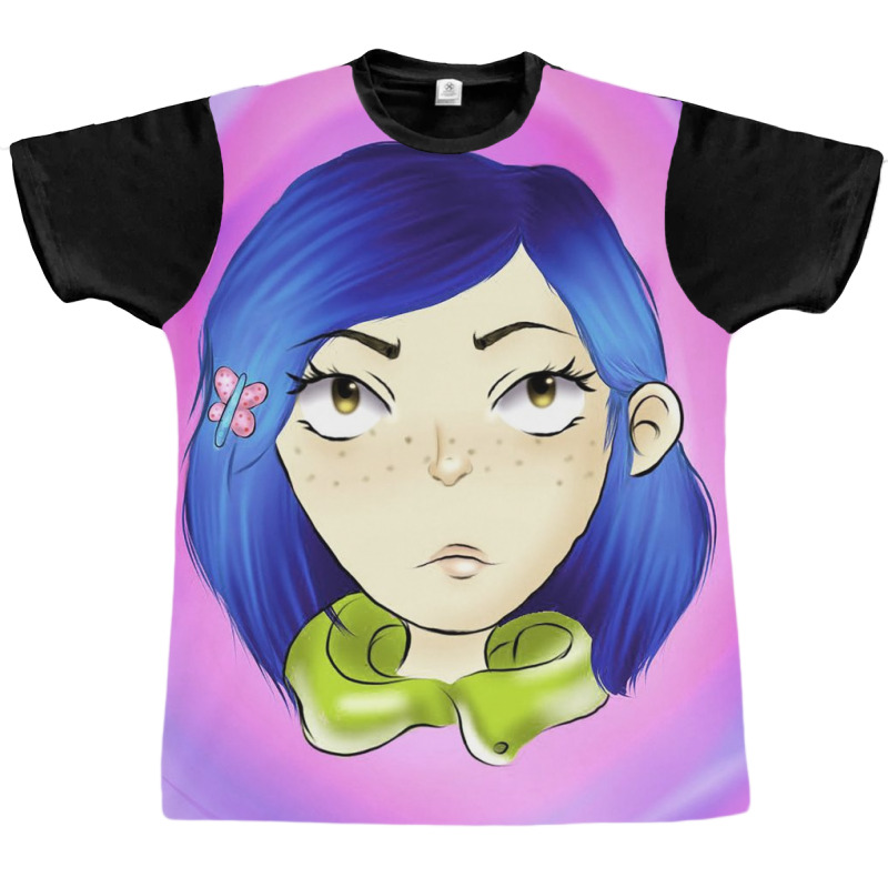 Coraline Vector Illustration Graphic T-shirt | Artistshot