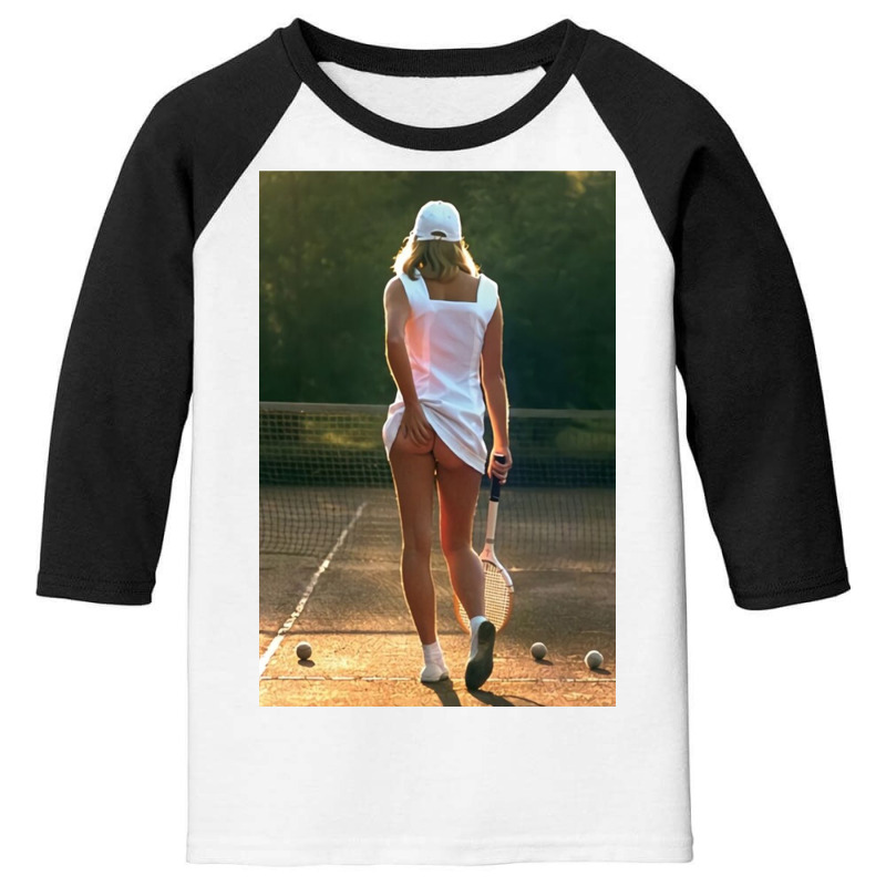 Tennis Girl Martin Elliott Youth 3/4 Sleeve | Artistshot