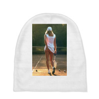 Tennis Girl Martin Elliott Baby Beanies | Artistshot