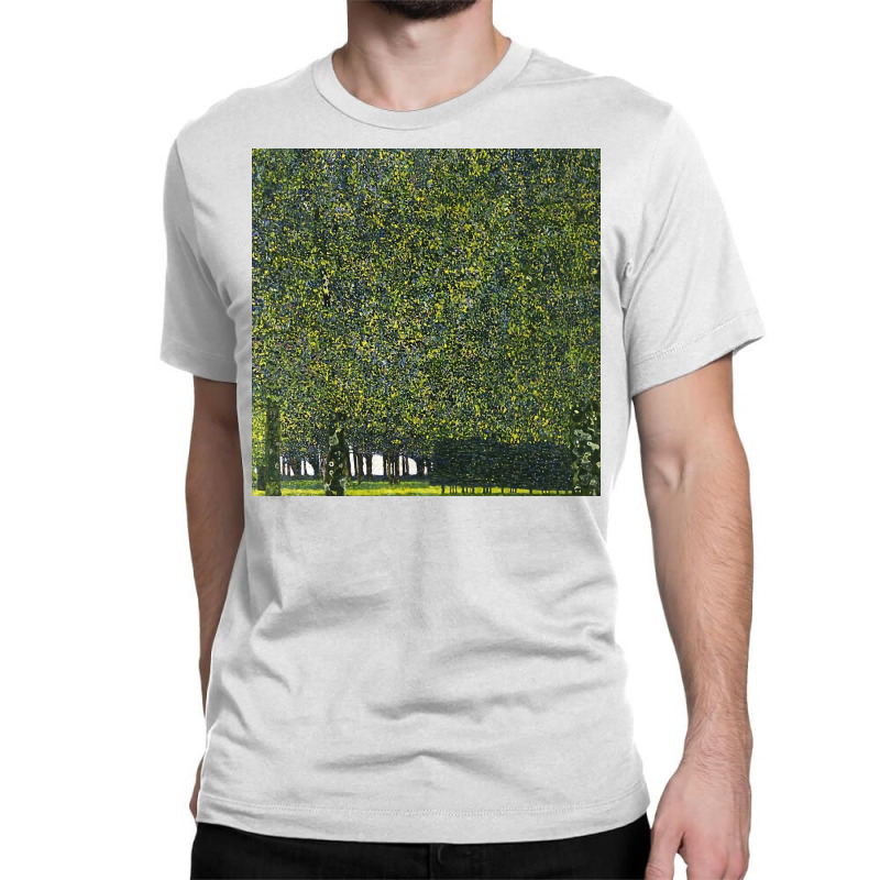 Park By Gustav Klimt Classic T-shirt | Artistshot