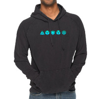 Platonic Solids - Building Blocks Of Life - Mathem Vintage Hoodie | Artistshot