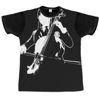 Playing The Oversized Violin Graphic T-shirt | Artistshot