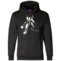 Playing The Oversized Violin Champion Hoodie | Artistshot