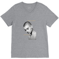 Bald Woman - O'connor V-neck Tee | Artistshot