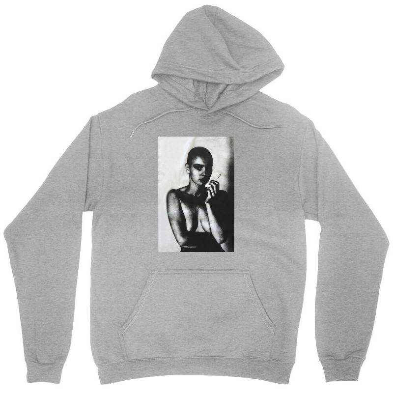 Black And White Portrait Unisex Hoodie | Artistshot