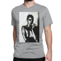 Black And White Portrait Classic T-shirt | Artistshot