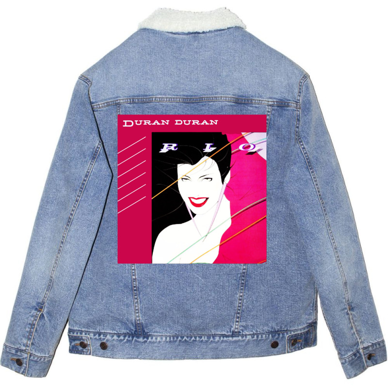 Awesome Duran Unisex Sherpa-lined Denim Jacket | Artistshot