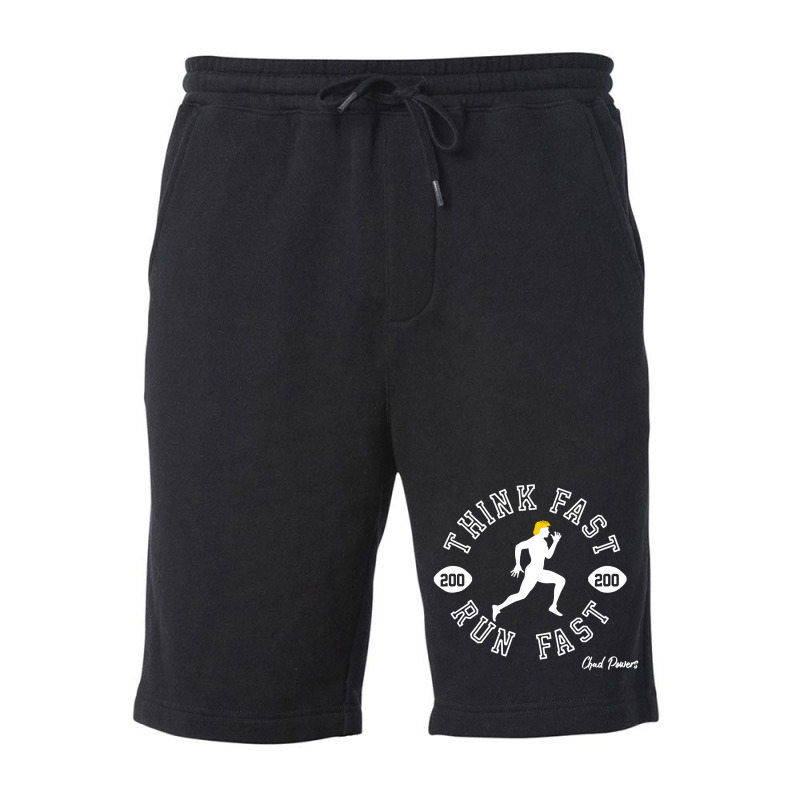 Chad Powers Think Fast Run Fast Football Fleece Short by Pinkbubbles | Artistshot