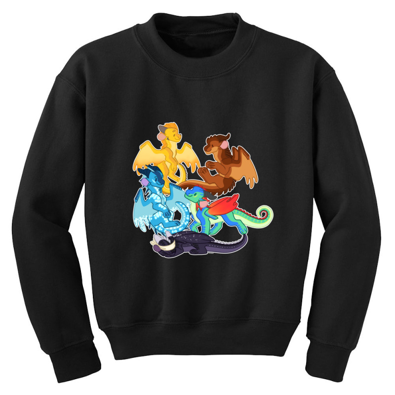 Dragonets Of Destiny - Wof Wings Of Fire Youth Sweatshirt by EvanWayneCofer | Artistshot