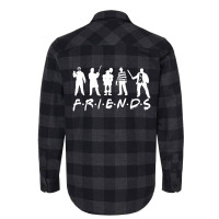 Halloween Friends Flannel Shirt | Artistshot