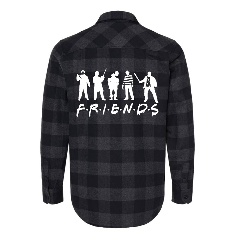 Halloween Friends Flannel Shirt | Artistshot