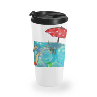 On Vacation With A Gelatinous Cube For Dungeons An Travel Mug | Artistshot