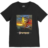 Dragonlance Legend Of Huma Artwork V-neck Tee | Artistshot