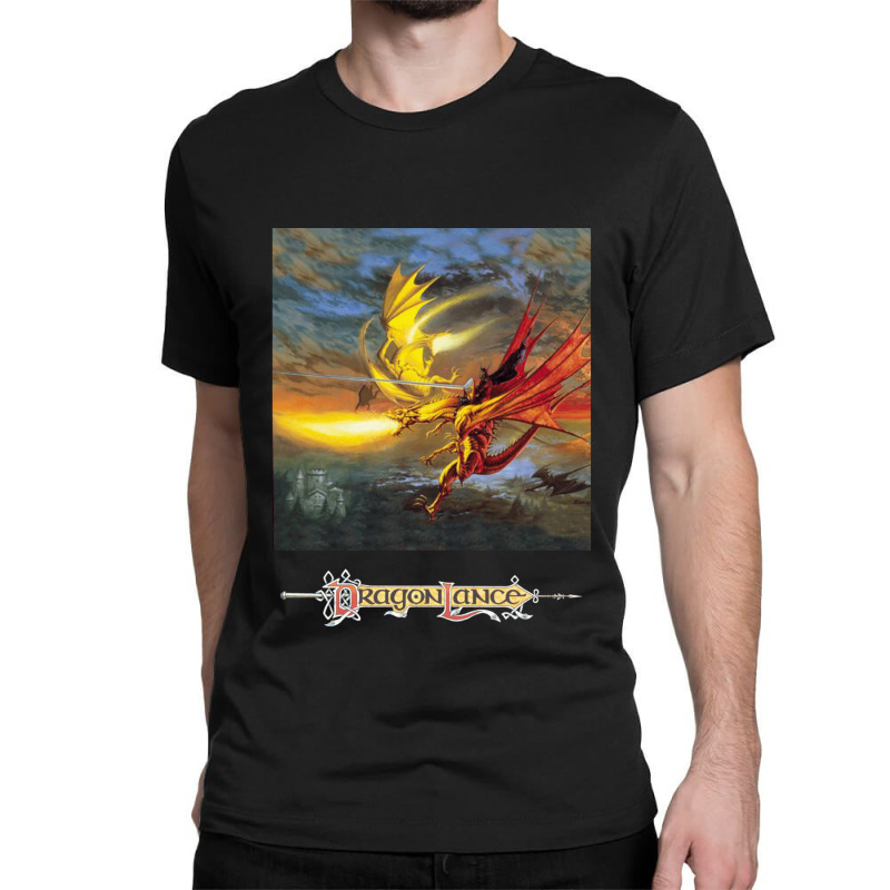 Dragonlance Legend Of Huma Artwork Classic T-shirt by EvanWayneCofer | Artistshot