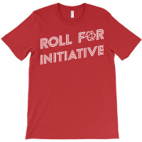 Roll For Initiative Retro D20 Dice Tabletop Rpg Ad T-shirt | Artistshot