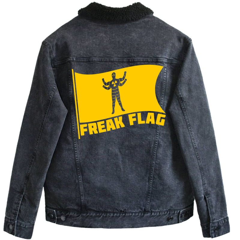 Freak Flag 4 Unisex Sherpa-lined Denim Jacket | Artistshot