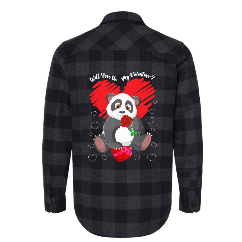 Valentines Day T Shirt Will You Be My Valentine Flannel Shirt by Mary C Pedersen | Artistshot