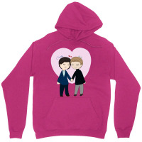 Chibi Charles And Erik Unisex Hoodie | Artistshot