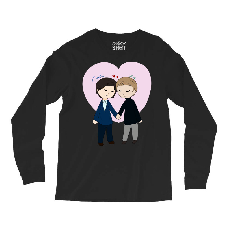 Chibi Charles And Erik Long Sleeve Shirts by moalimbano3 | Artistshot