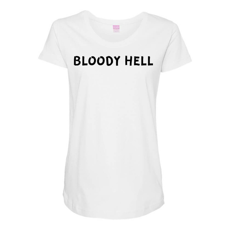 Bloody Hell 3 Maternity Scoop Neck T-shirt by bowsernevala4 | Artistshot