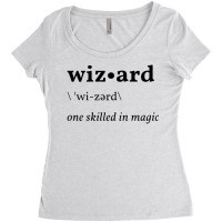 Define A Wizard Women's Triblend Scoop T-shirt | Artistshot