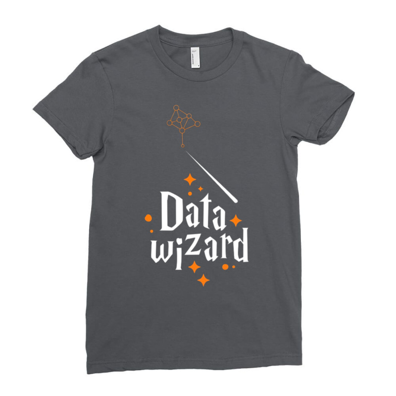 Data Wizard Ladies Fitted T-Shirt by rickonkelsoei | Artistshot