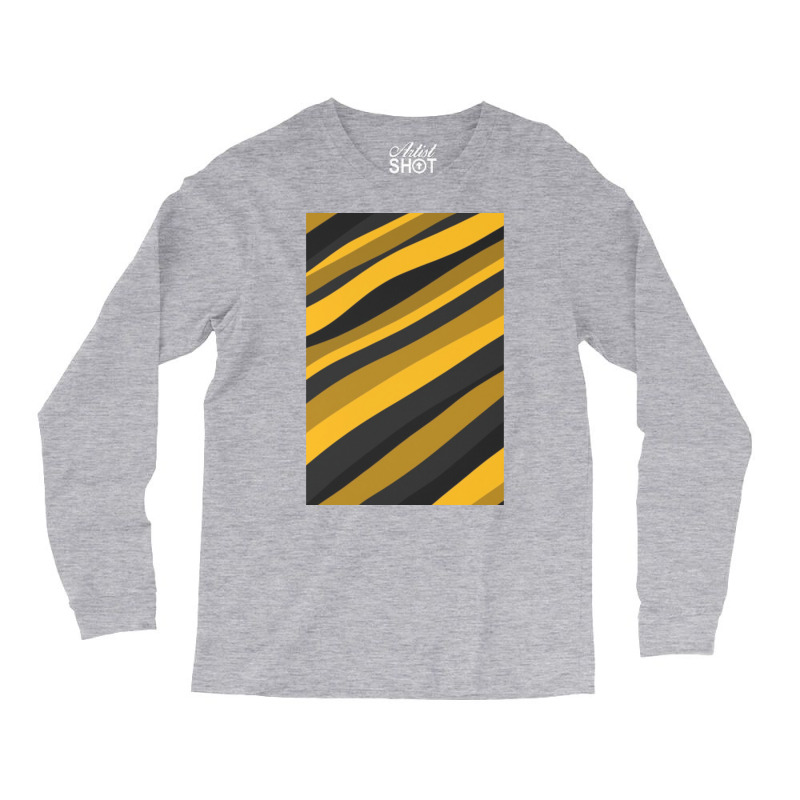 Black And Yellow Stripes Long Sleeve Shirts by maasensabaghd | Artistshot