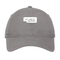 I Got It From My Mama Sticker Adjustable Cap | Artistshot