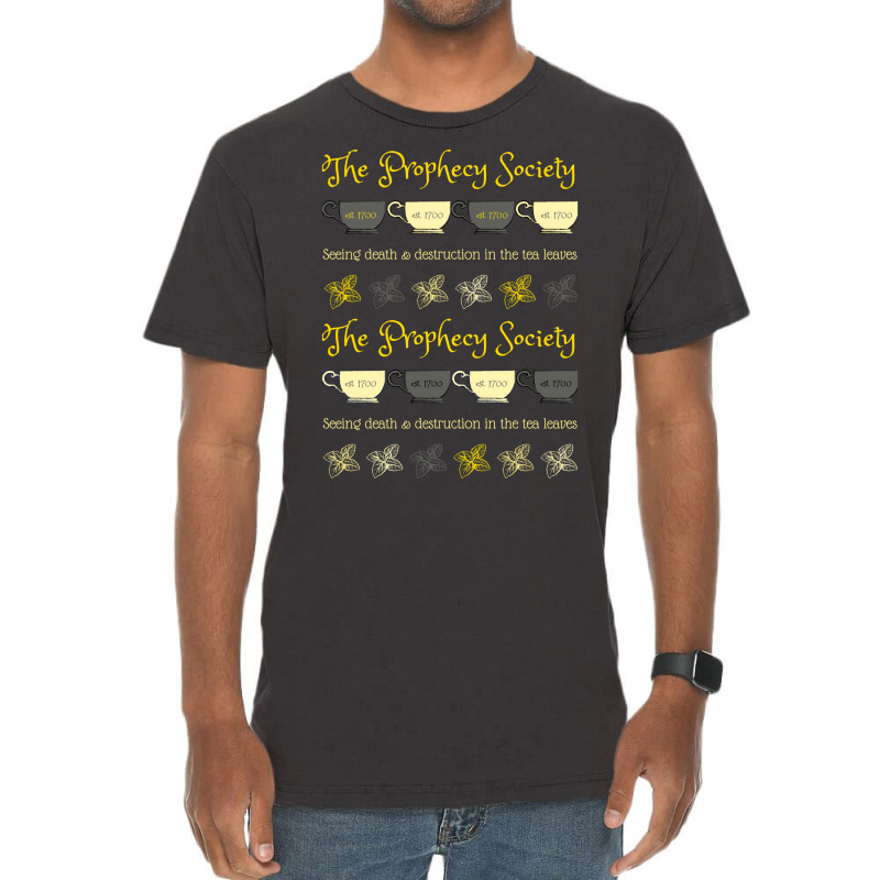 Copy Of Prophecy Soc Seeing Your Future Maybe Yell Vintage T-Shirt by rabeystuck9 | Artistshot