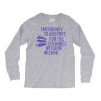 Emergency Transport For The Stranded Long Sleeve Shirts | Artistshot